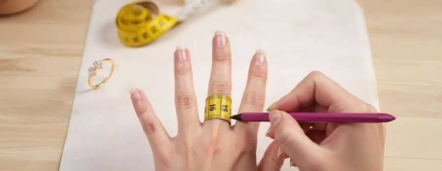 How to measure ring size accurately at home before ordering online?