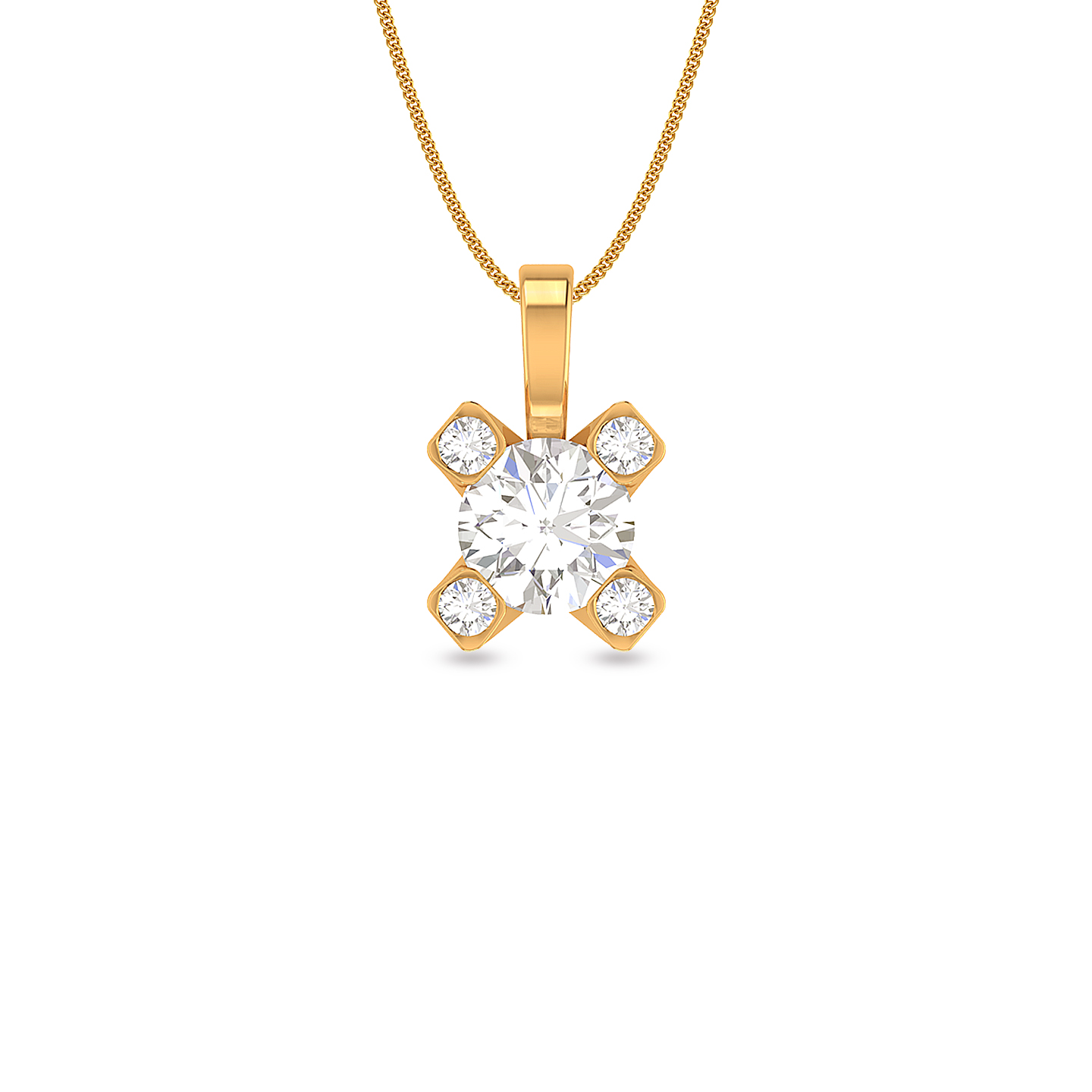 Kirtilals diamond pendant Clearance