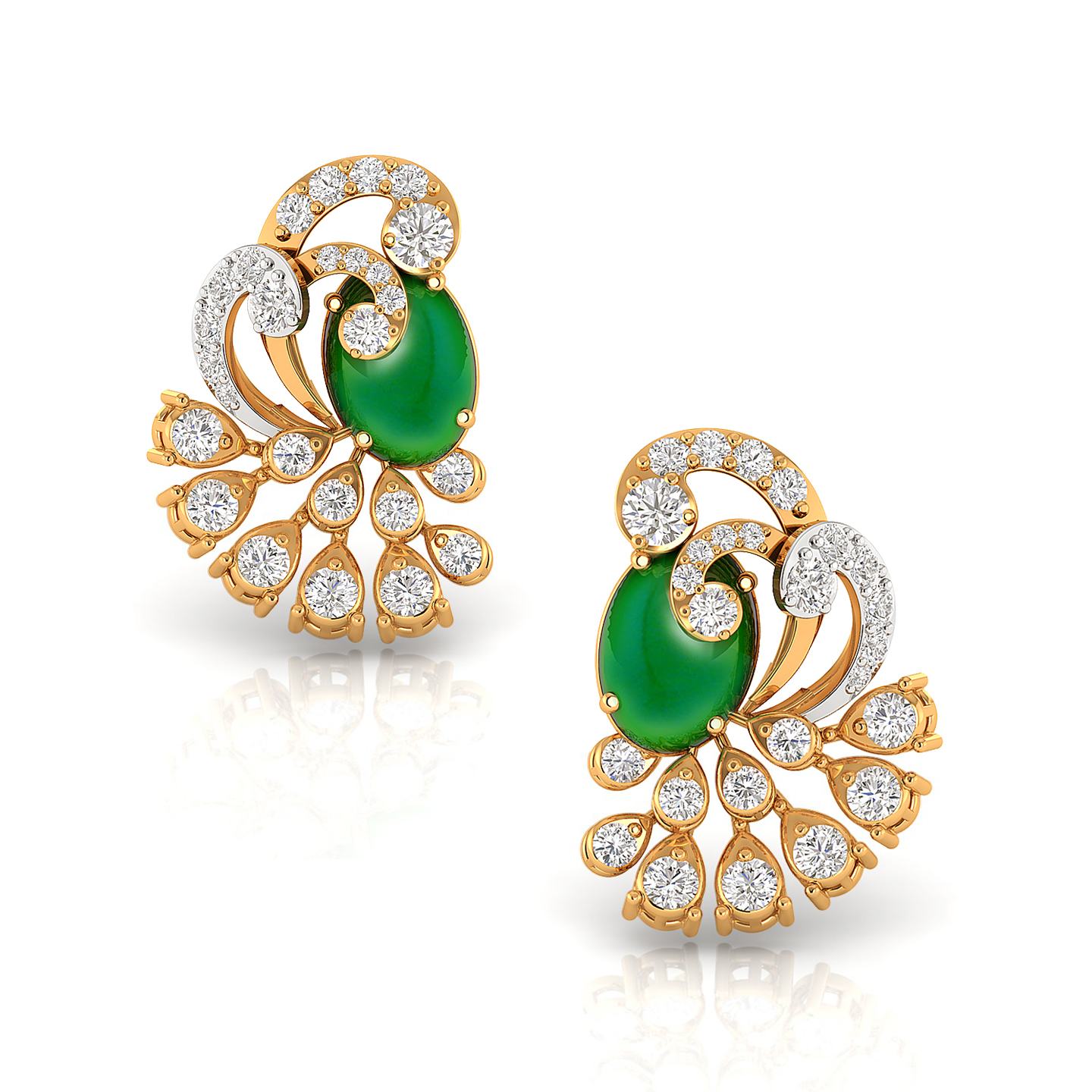 Diamond Earrings Online Shopping - Jos Alukkas Diamond Earrings